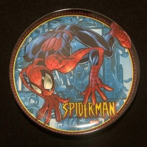 Spider-Man Marvel Vintage Y2K Melamine Plastic Plate 8”